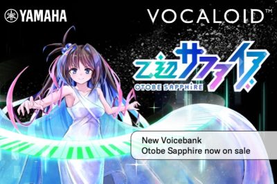 New Product “VOCALOID6 Voicebank Otobe Sapphire” now on sale