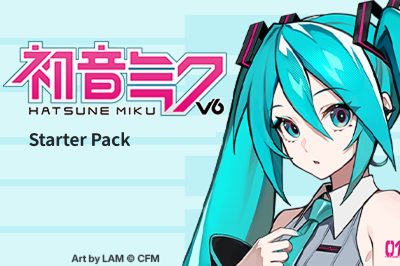 “VOCALOID6 Voicebank HATSUNE MIKU V6 Starter Pack” now on sale