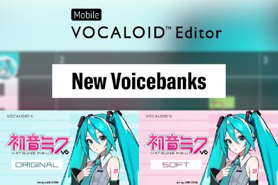 Mobile VOCALOID Editor Ver.2.3.0 Release