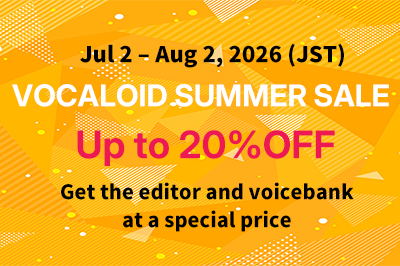 (END)VOCALOID Summer Sale – Up to 20% OFF(Jul 2–Aug 2)